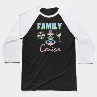 Family Cruise Baseball T-Shirt